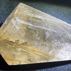Gold Rutile Quartz Crystal